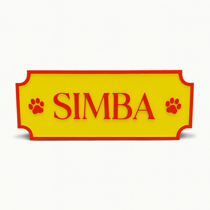 Targhetta Personalizzata Cane e Gatto