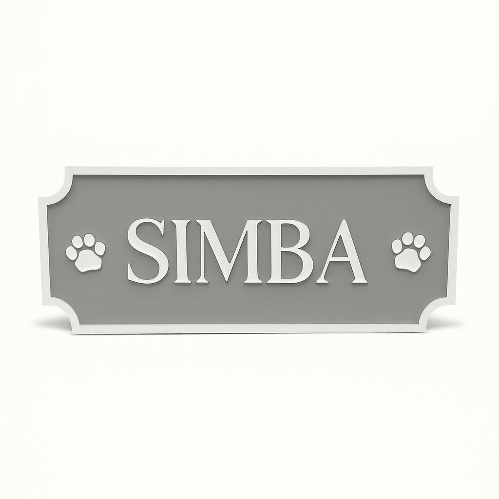 Targhetta Personalizzata Cane e Gatto