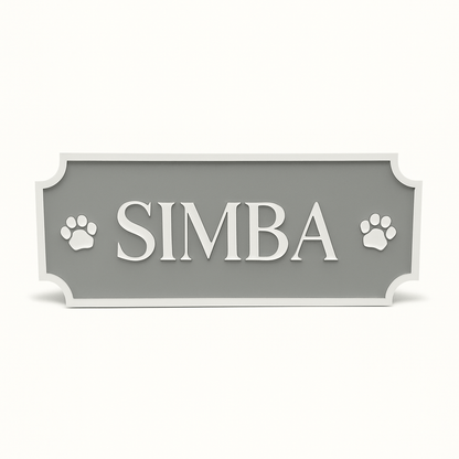 Targhetta Personalizzata Cane e Gatto