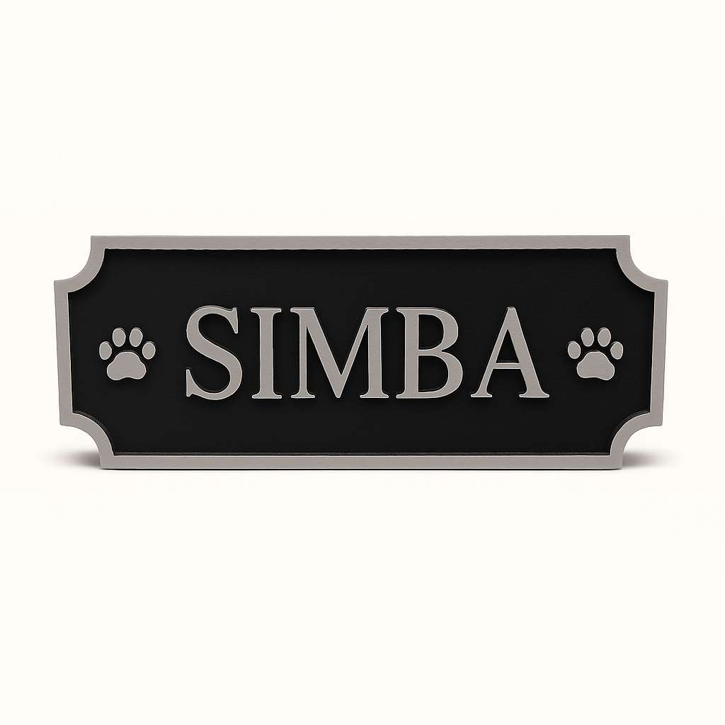 Targhetta Personalizzata Cane e Gatto