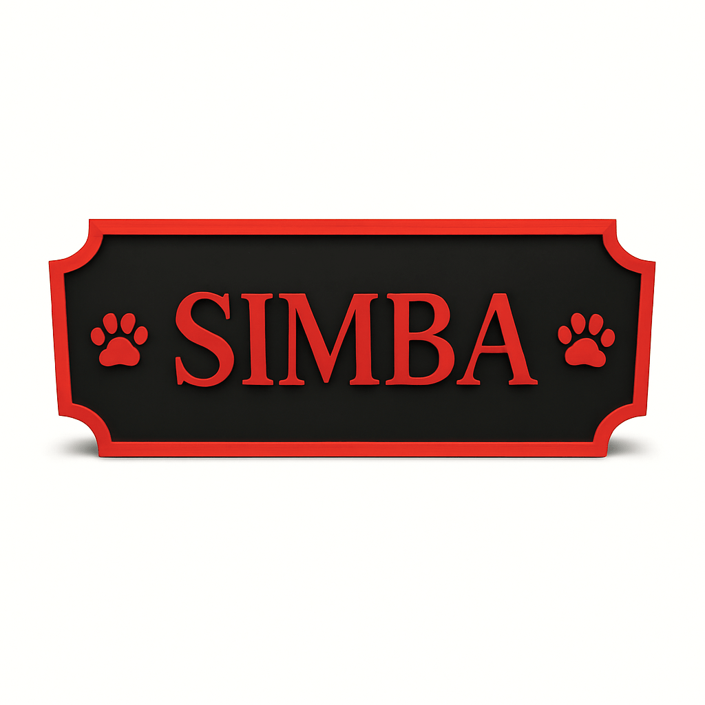 Targhetta Personalizzata Cane e Gatto