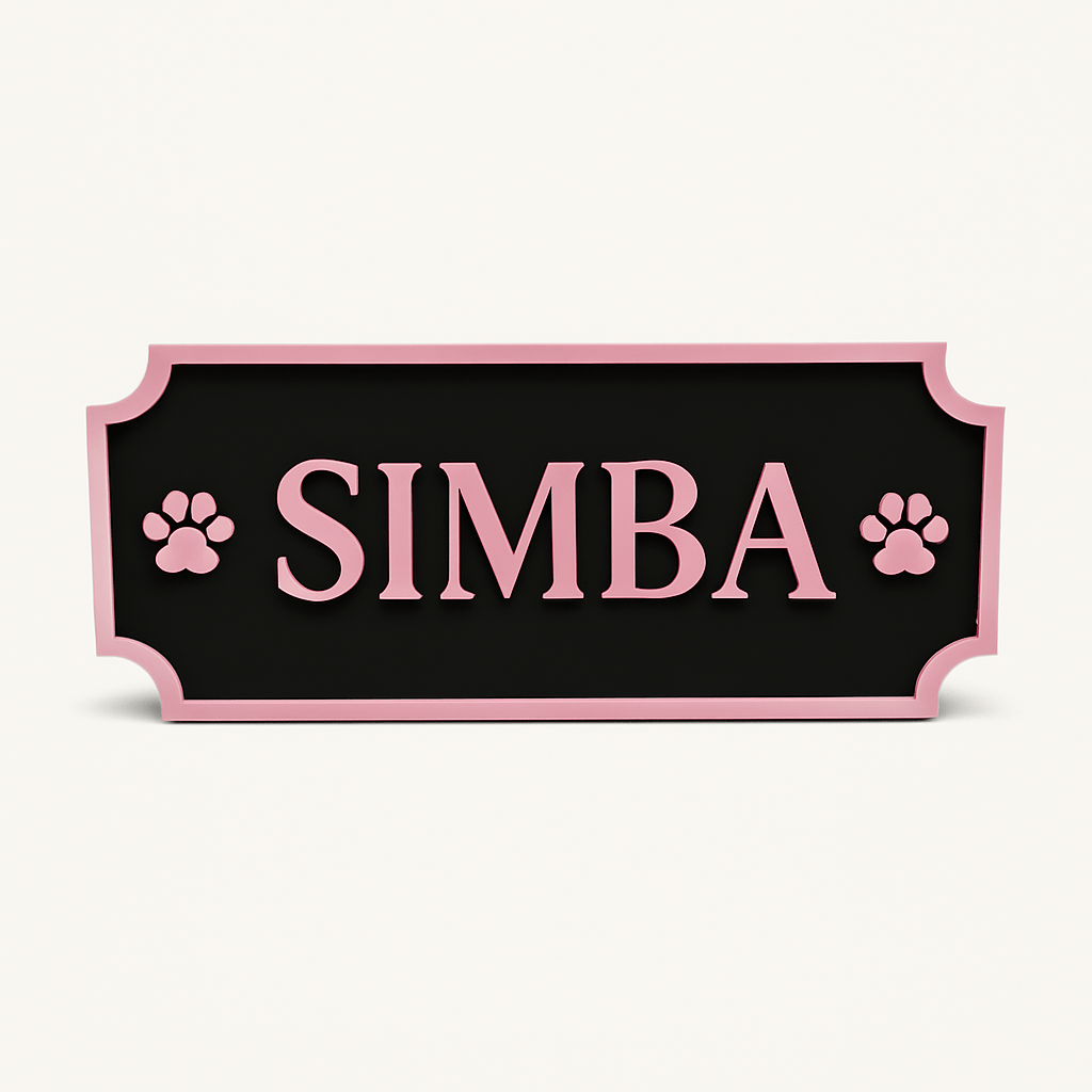 Targhetta Personalizzata Cane e Gatto