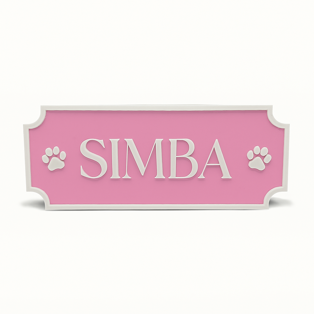 Targhetta Personalizzata Cane e Gatto