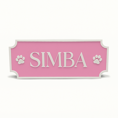 Targhetta Personalizzata Cane e Gatto