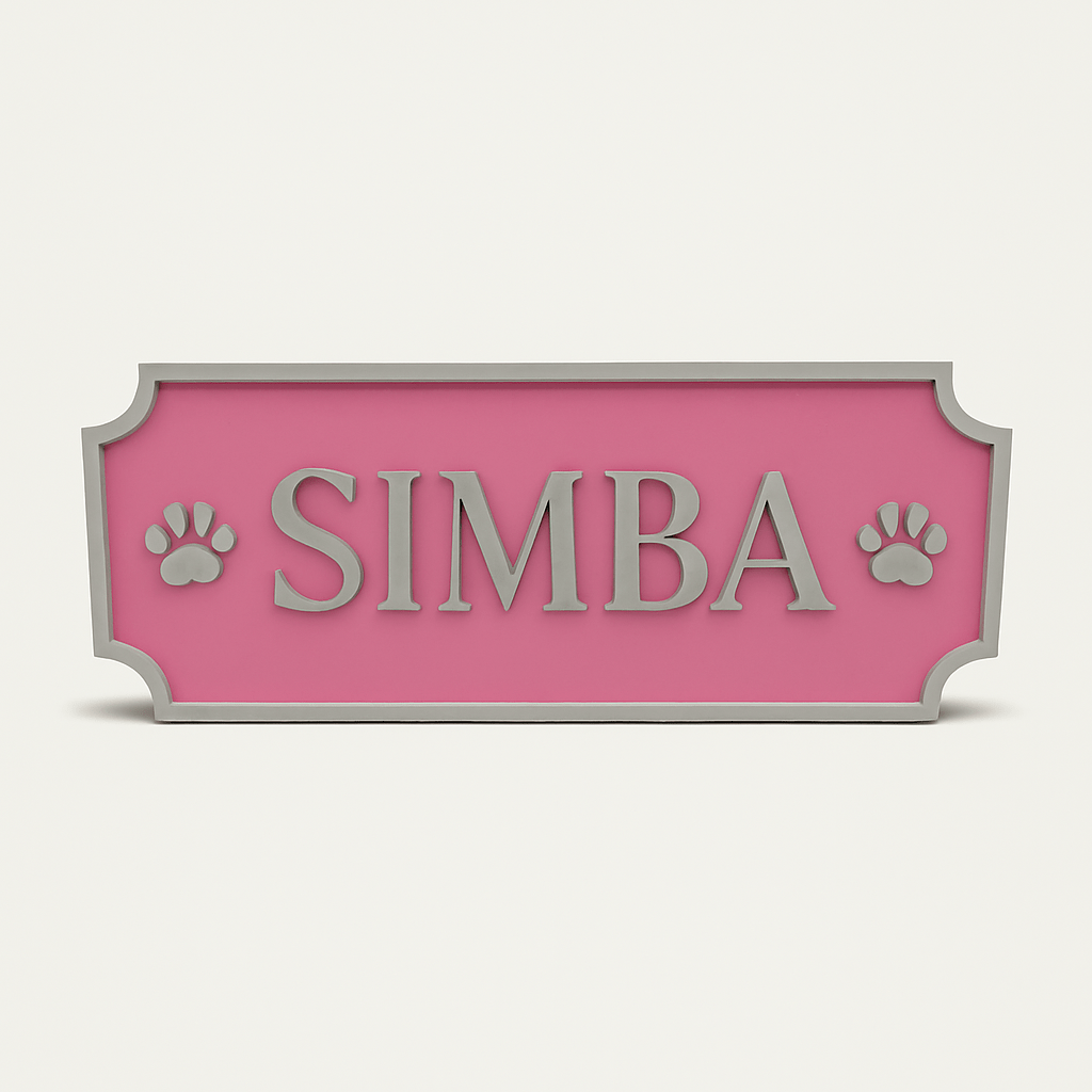 Targhetta Personalizzata Cane e Gatto