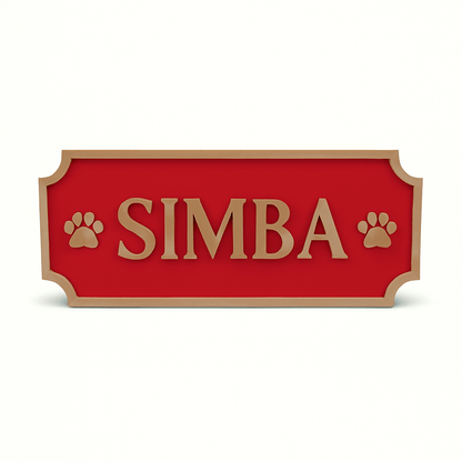 Targhetta Personalizzata Cane e Gatto