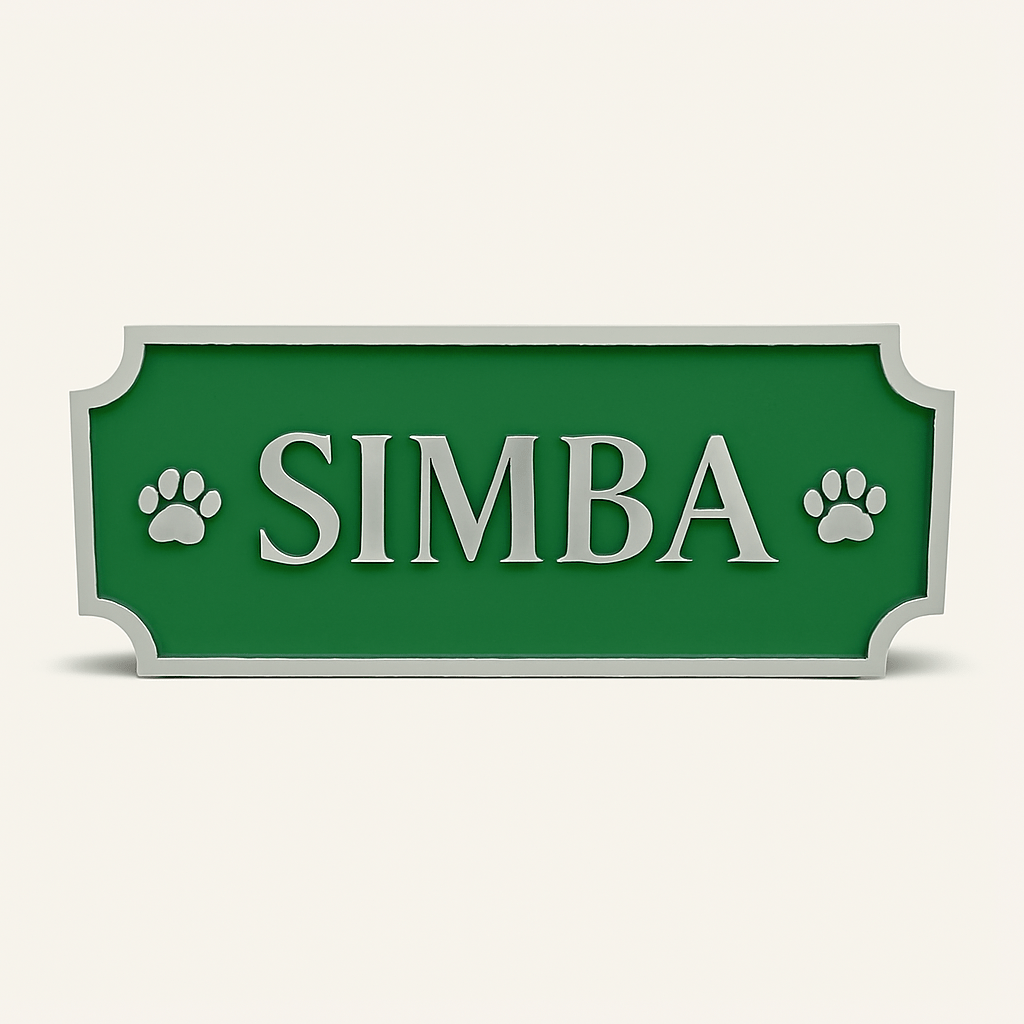 Targhetta Personalizzata Cane e Gatto