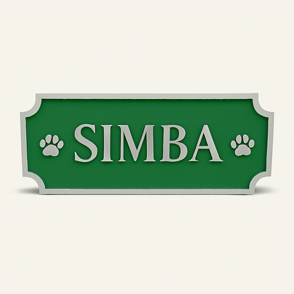 Targhetta Personalizzata Cane e Gatto