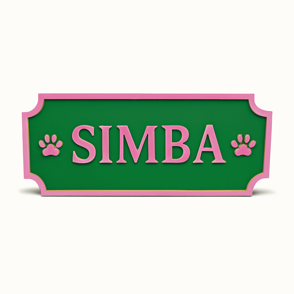 Targhetta Personalizzata Cane e Gatto